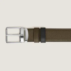 Cintura Reversibile 35 mm Everyday in Pelle con Grana