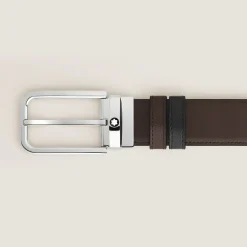 Cintura Reversibile 35 mm in Pelle Meisterstück con Fibbia Rettangolare
