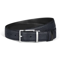 Cintura Reversibile 30 mm in Pelle con Grana con Fibbia Rettangolare Meisterstück