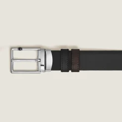 Cintura Reversibile 30 mm in Pelle con Fibbia Rettangolare Meisterstück