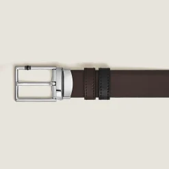 Cintura Reversibile 30 mm in Pelle con Fibbia Rettangolare Meisterstück