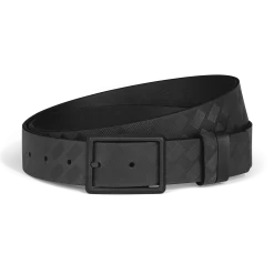 Cintura Reversibile 35 mm in Pelle Sartorial con Fibbia Rettangolare