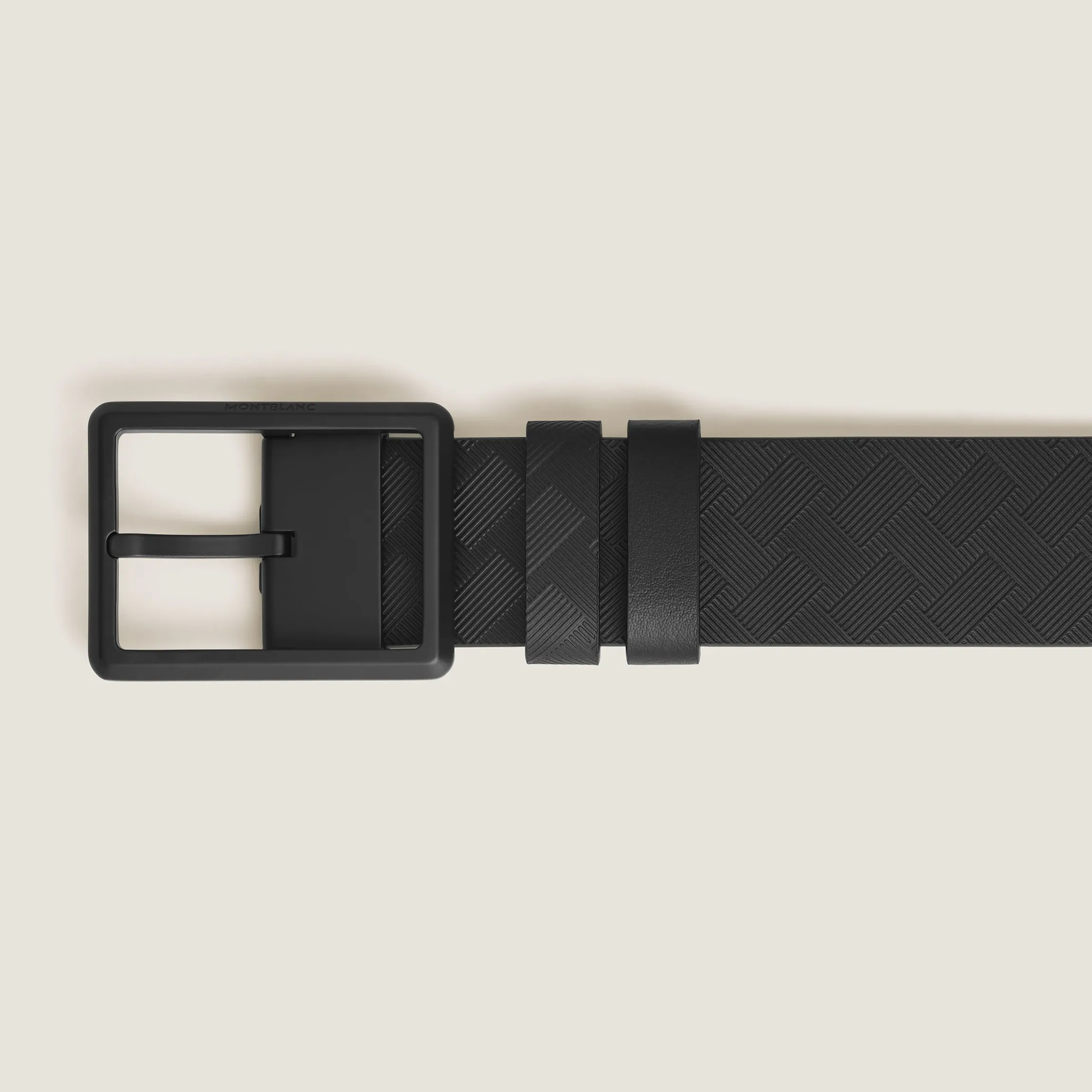Cintura Reversibile 35 mm in Pelle Sartorial con Fibbia Rettangolare