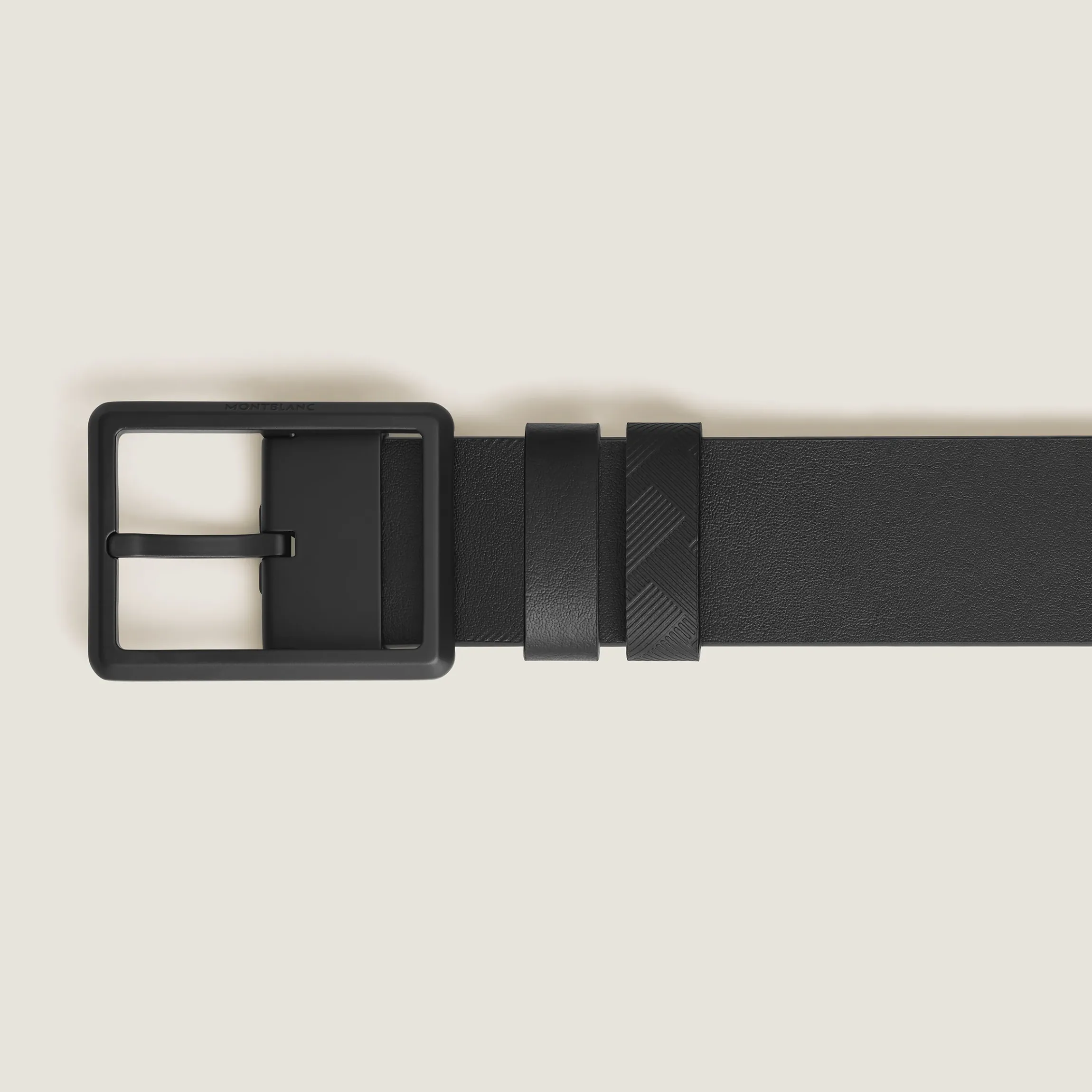 Cintura Reversibile 35 mm in Pelle Sartorial con Fibbia Rettangolare