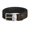 Cintura reversibile 35 mm in pelle marrone/nera con fibbia Everyday