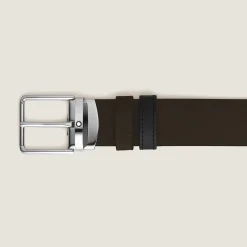 Cintura reversibile 35 mm in pelle marrone/nera con fibbia Everyday
