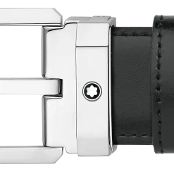 Cintura Reversibile Rettangolare 30 mm in Pelle