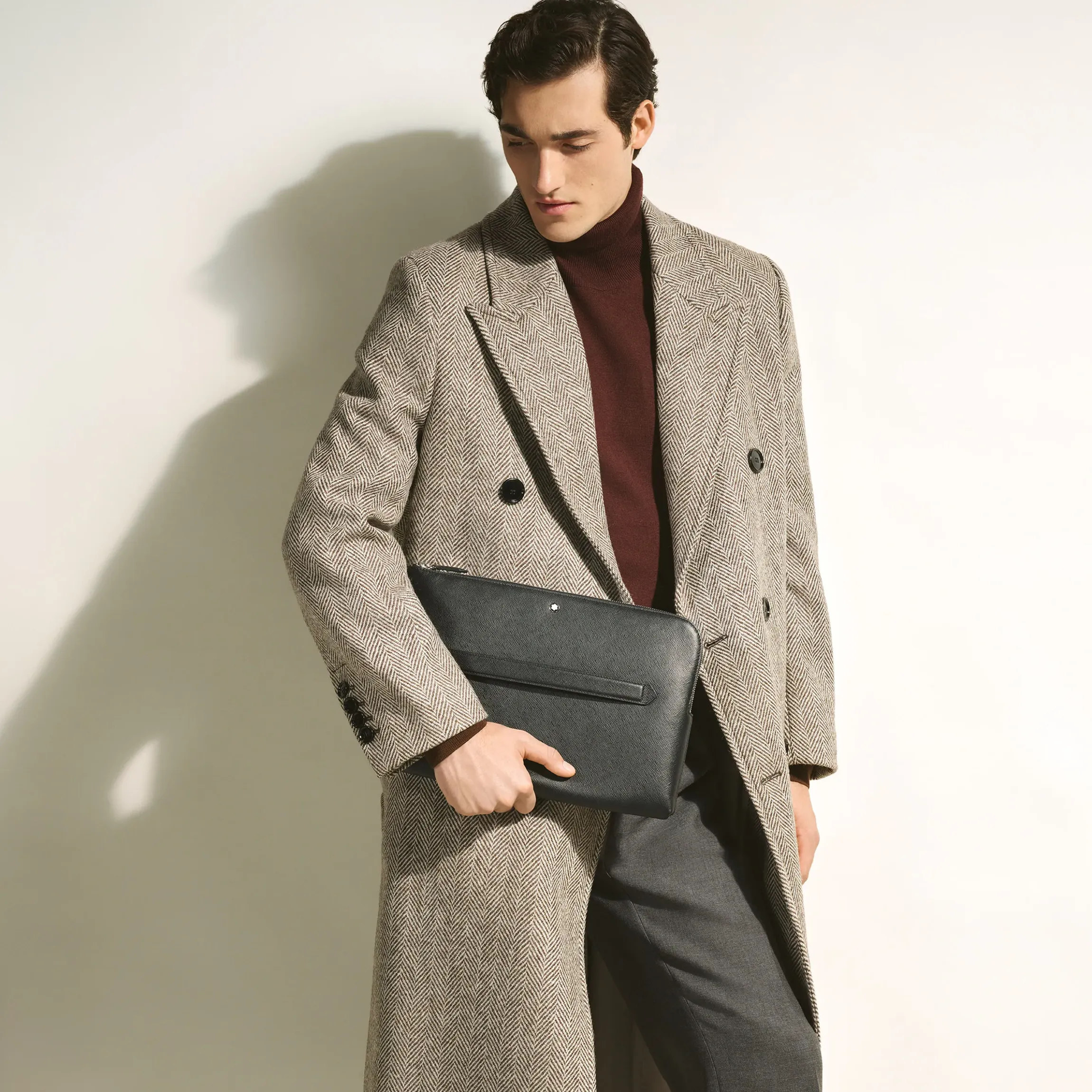 Custodia per Laptop in Pelle Sartorial