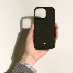 Custodia Rigida per iPhone 16 Pro Max in Pelle Sartorial