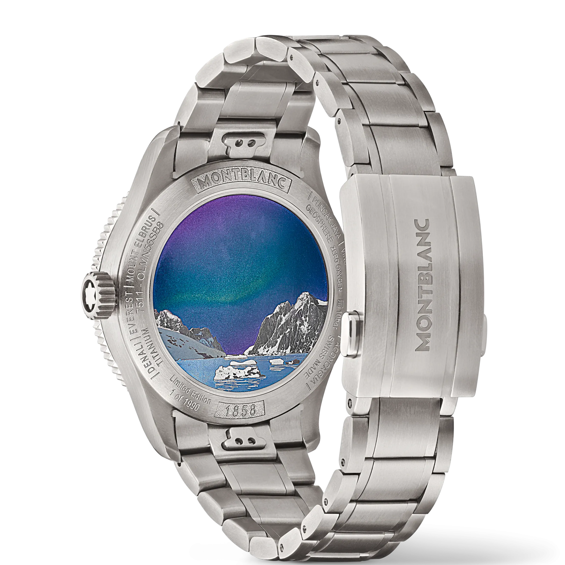 Montblanc 1858 Geosphere 0 Oxygen South Pole Exploration Edizione Limitata - 1990 esemplari