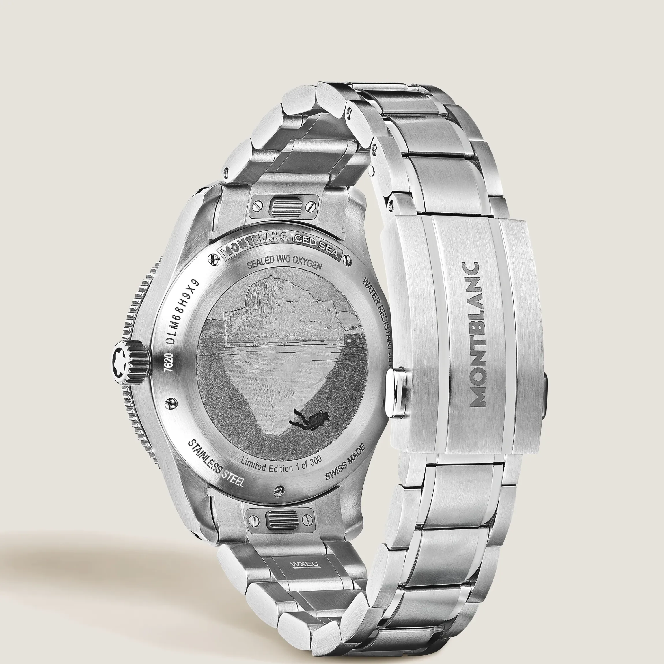 Montblanc Iced Sea Automatic Date 0 Oxygen Edizione Limitata - 300 Esemplari