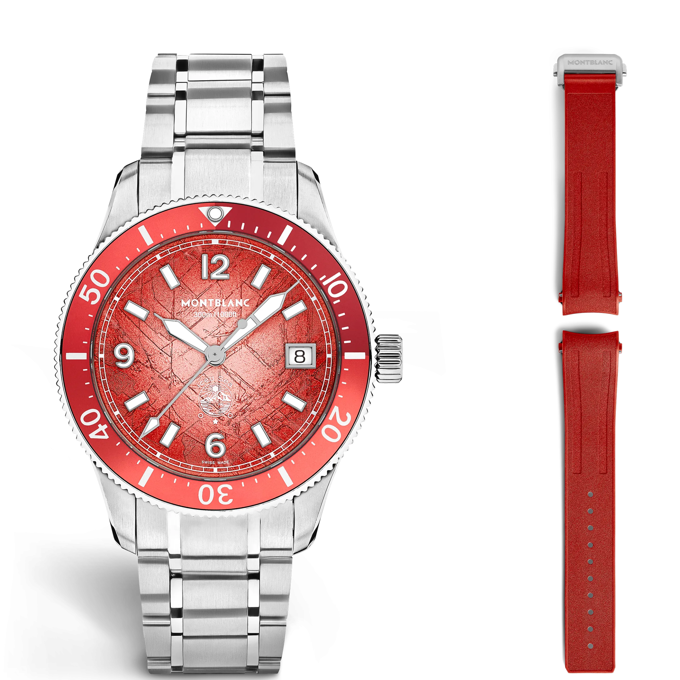Montblanc Iced Sea Automatic Date 0 Oxygen Edizione Limitata - 300 Esemplari