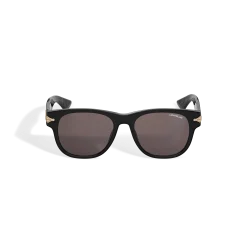 Occhiali da Sole Quadrati con Montatura in Acetato Nero