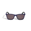 Occhiali da Sole Quadrati con Montatura Iniettata Blu