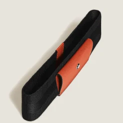 Passante per 1 Strumento da Scrittura con Fascia Elastica in Pelle Sartorial