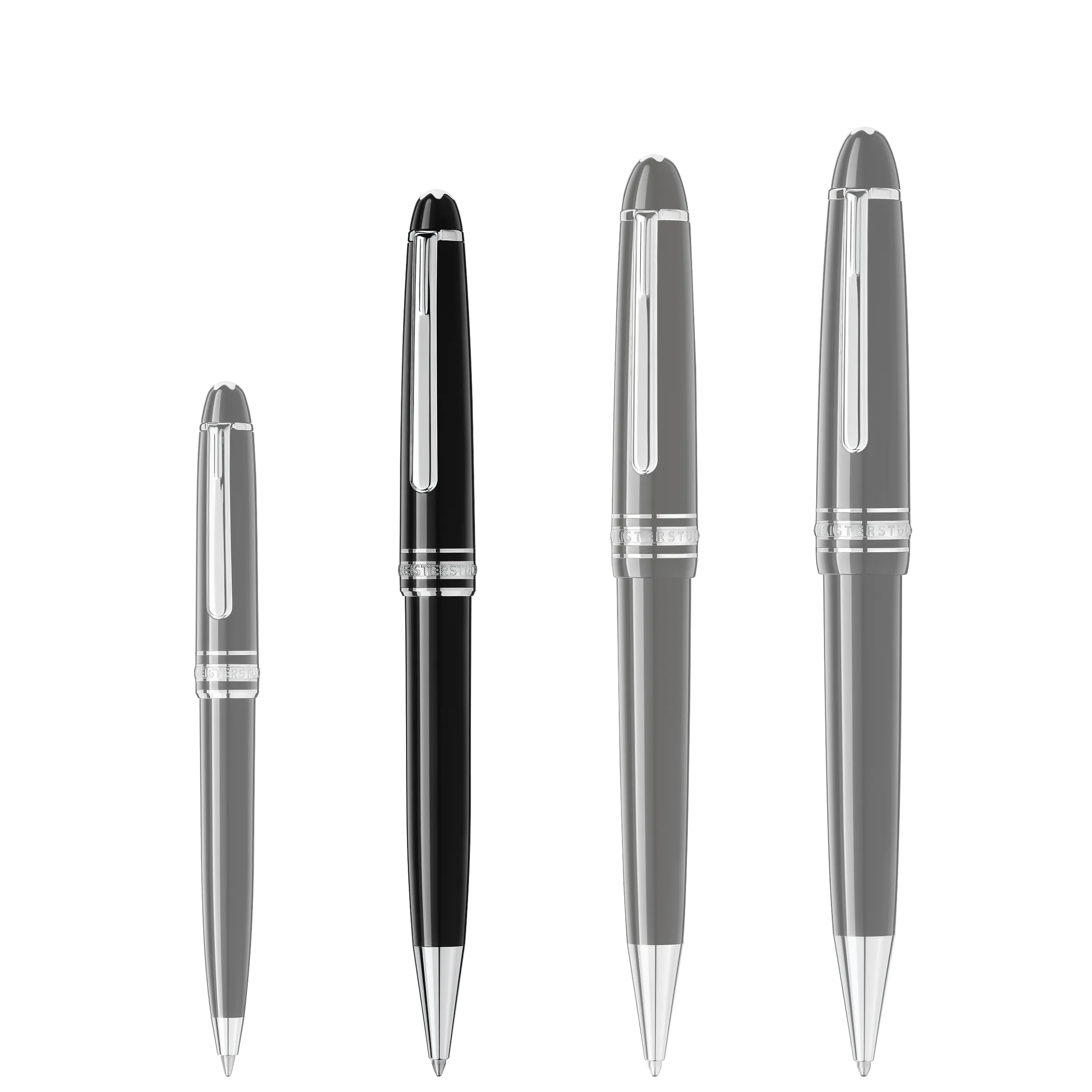 Penna a Sfera Meisterstück Placcata in Platino