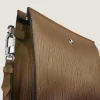 Pochette in Pelle Corteccia Sfumato
