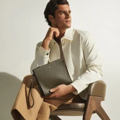 Pochette in Pelle Sartorial