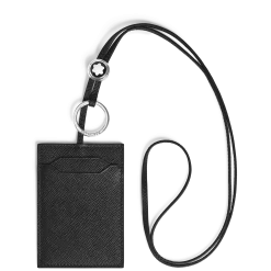 Portacarte 3 Tasche con Tracolla in Pelle Sartorial