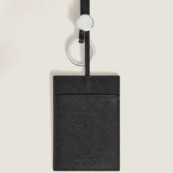 Portacarte 3 Tasche con Tracolla in Pelle Sartorial