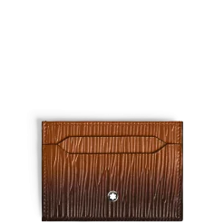 Portacarte 5 Tasche in Pelle Corteccia Sfumato