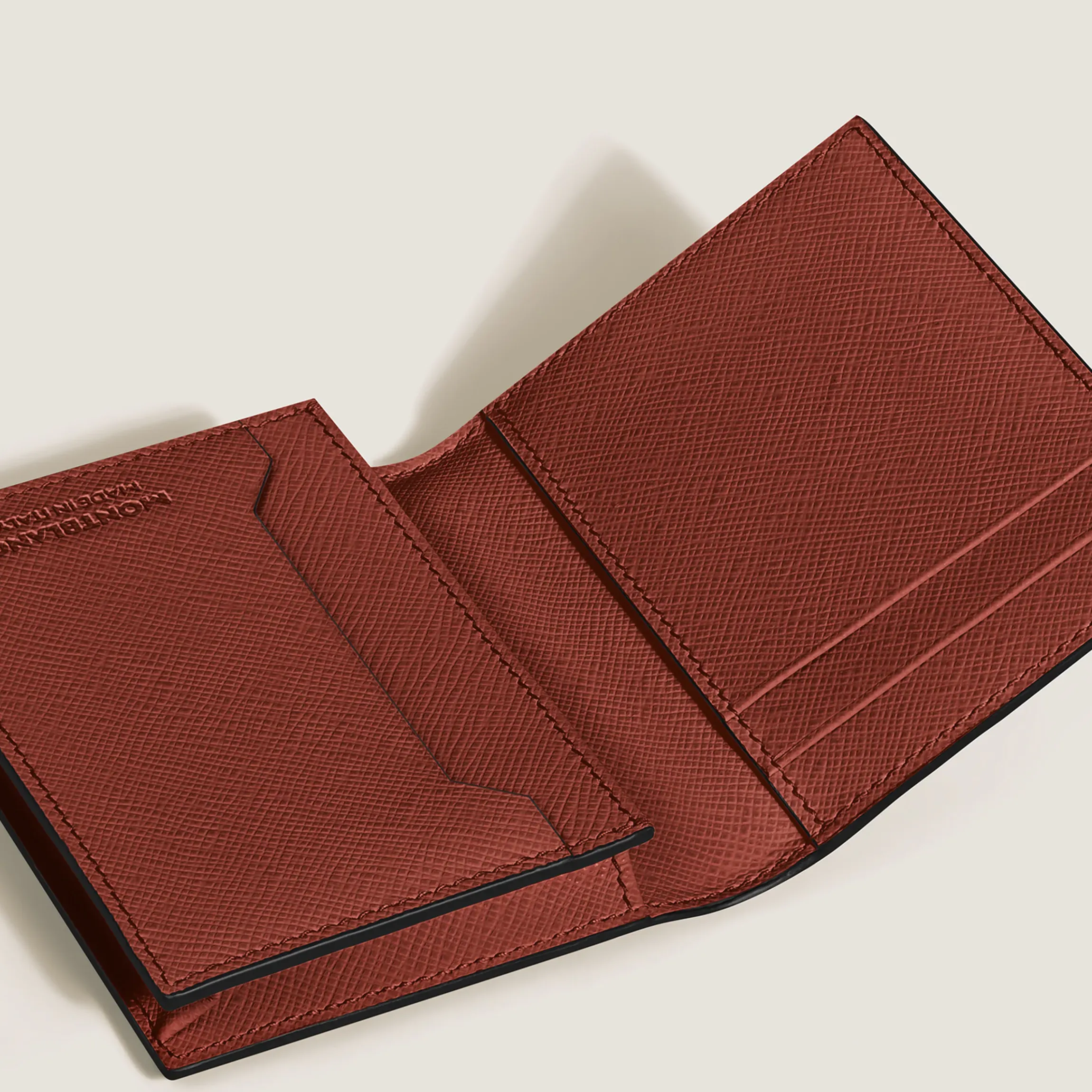 Portacarte 4 Tasche in Pelle Sartorial