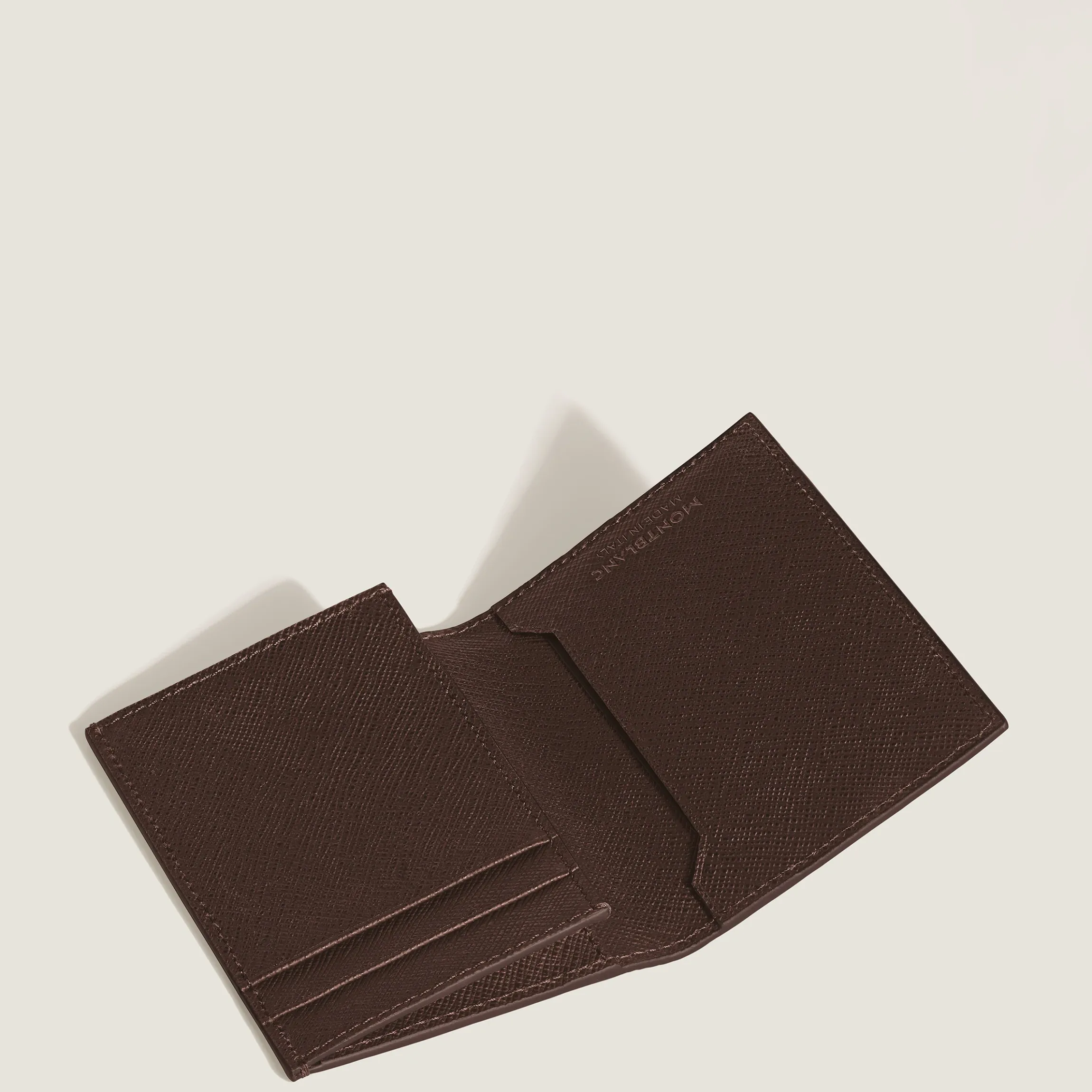 Portacarte 2 Tasche in Pelle Sartorial