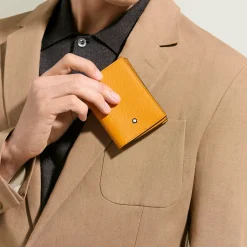 Portacarte 4 Tasche in Pelle Sartorial