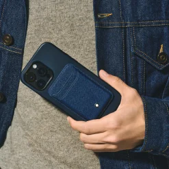 Portacarte 2 Tasche per iPhone con MagSafe in Pelle Sartorial
