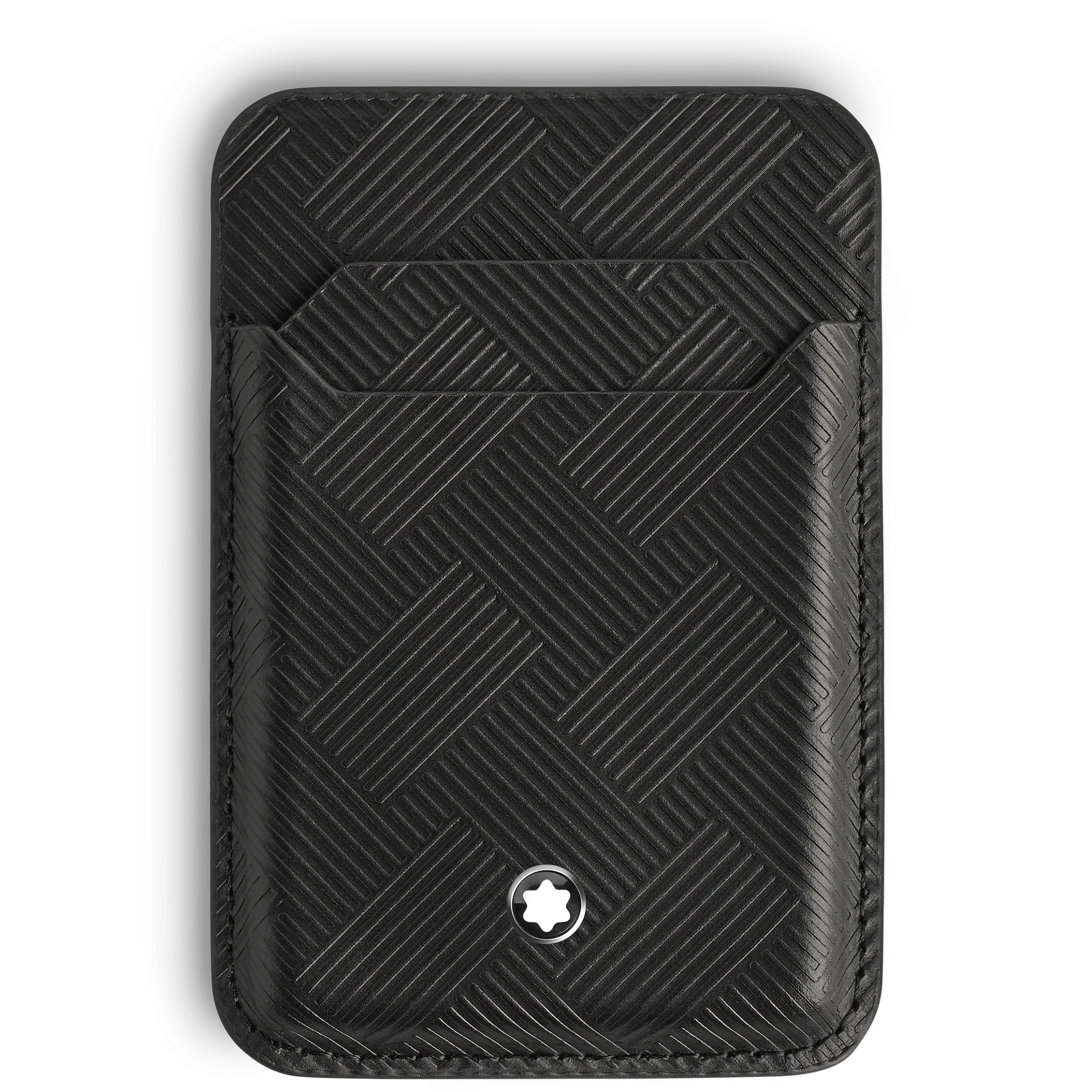 Portacarte 2 Tasche per iPhone con MagSafe in Pelle Sartorial