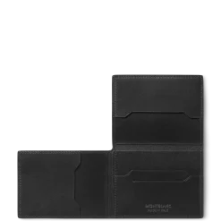 Portacarte Trifold 4 Tasche in Pelle Soft