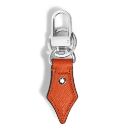 Portachiavi a Forma di Pennino in Pelle Sartorial