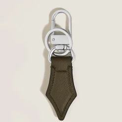 Portachiavi a Forma di Pennino in Pelle Sartorial