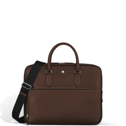 Portadocumenti Modello Medio con Tasca in Pelle Sartorial