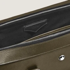 Portadocumenti Modello Medio con Tasca in Pelle Sartorial