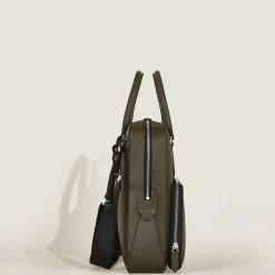 Portadocumenti Modello Medio con Tasca in Pelle Sartorial