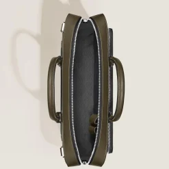 Portadocumenti Modello Medio con Tasca in Pelle Sartorial