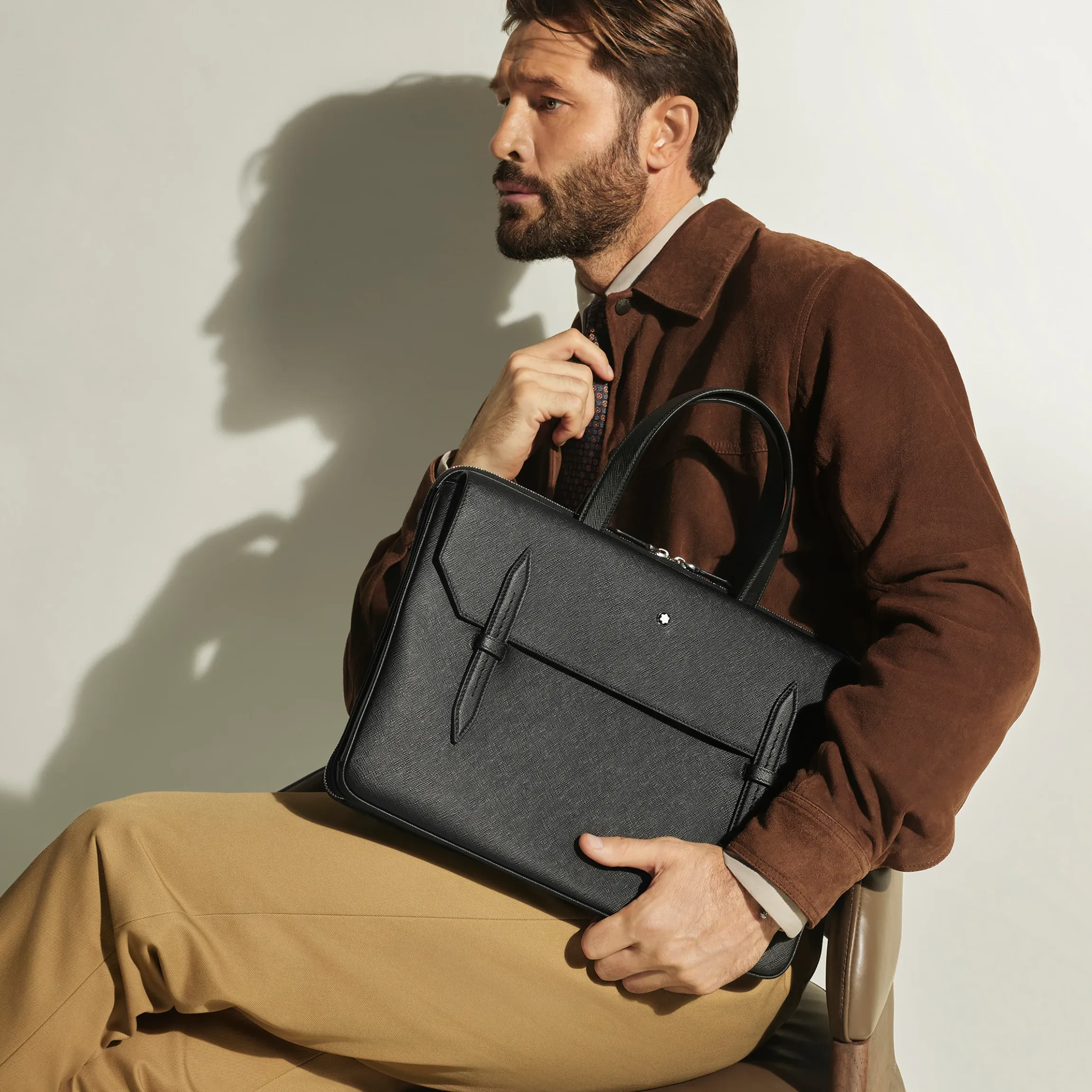 Portadocumenti Sottile in Pelle Sartorial