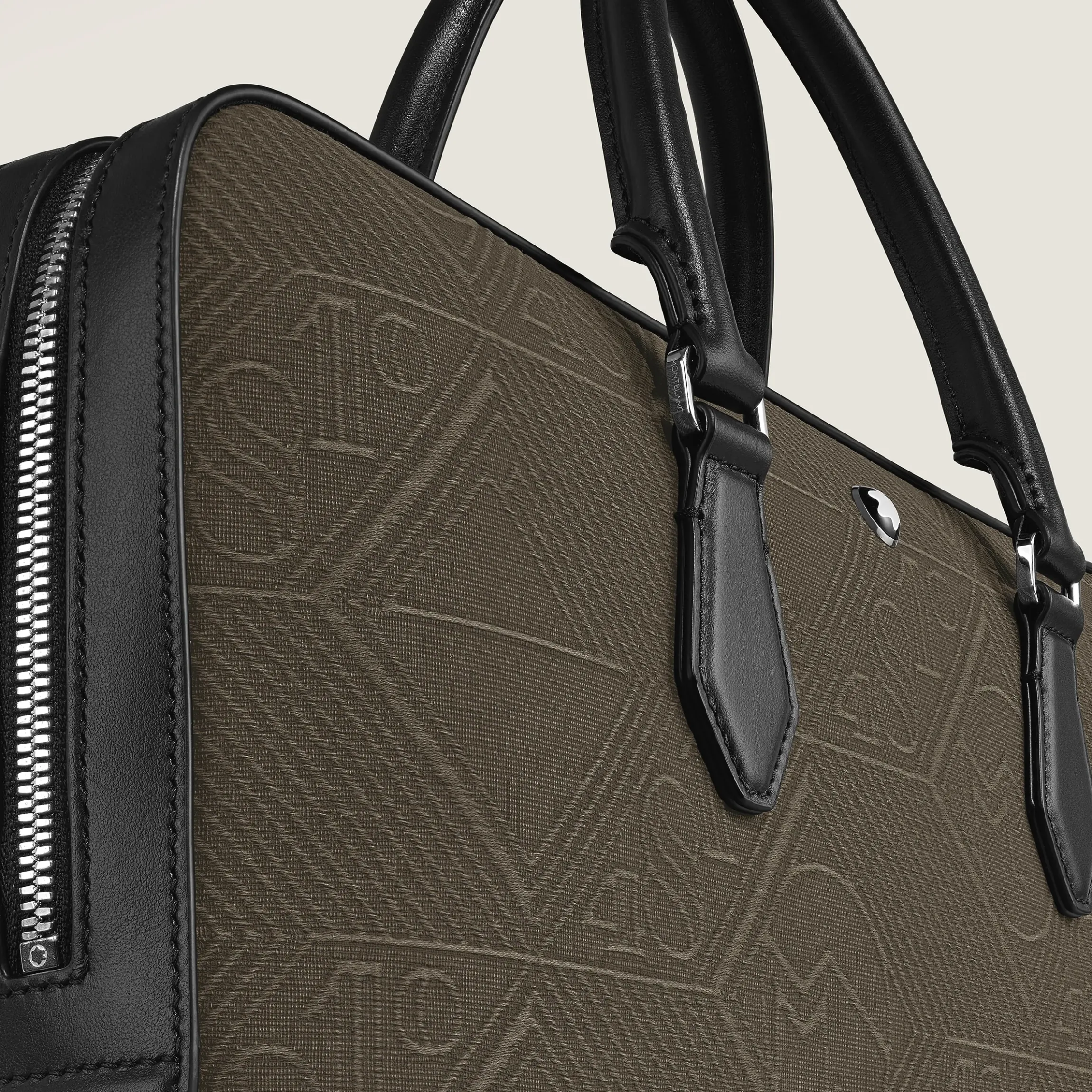 Portadocumenti Sottile in Tessuto Jacquard 4810