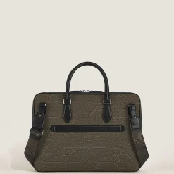 Portadocumenti Sottile in Tessuto Jacquard 4810