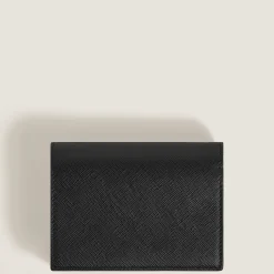 Portafoglio Compatto 8 Tasche con Cerniera in Pelle Sartorial