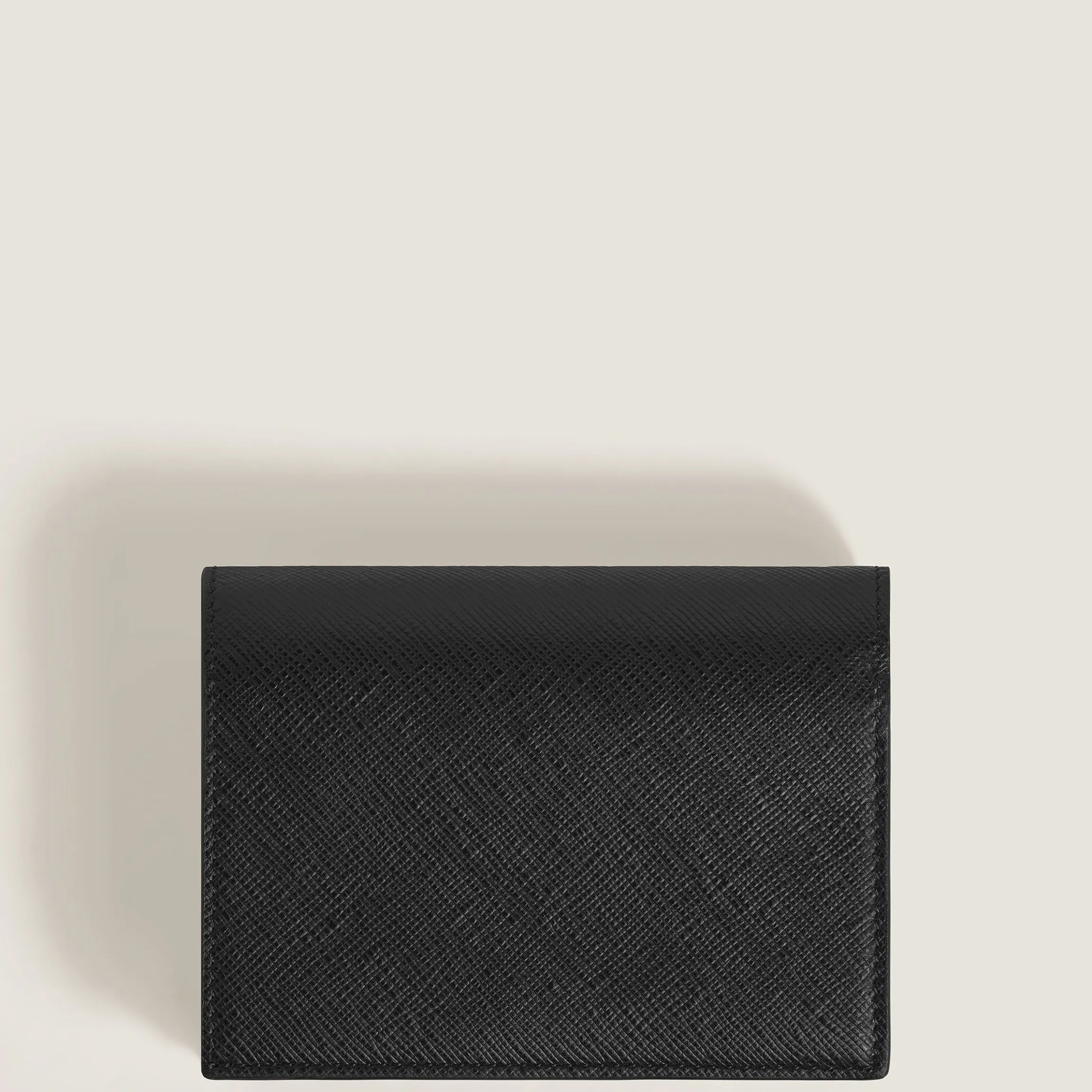 Portafoglio Compatto 8 Tasche con Cerniera in Pelle Sartorial