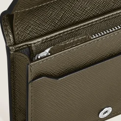 Portafoglio Continental Nano in Pelle Sartorial