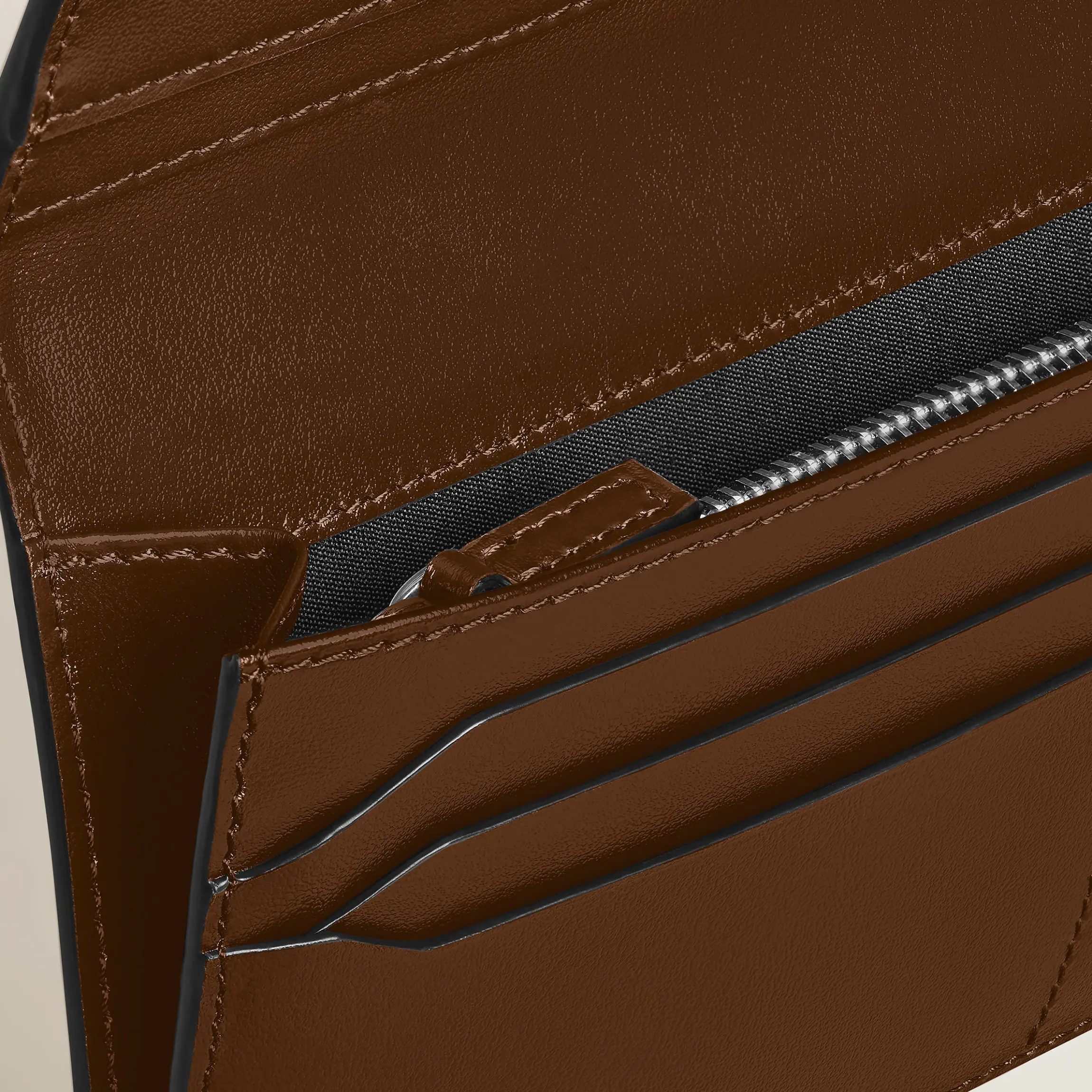 Portafoglio Lungo 14 Tasche in Pelle Meisterstück Sfumato