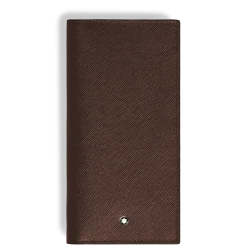 Portafoglio Lungo 6 Tasche in Pelle Sartorial
