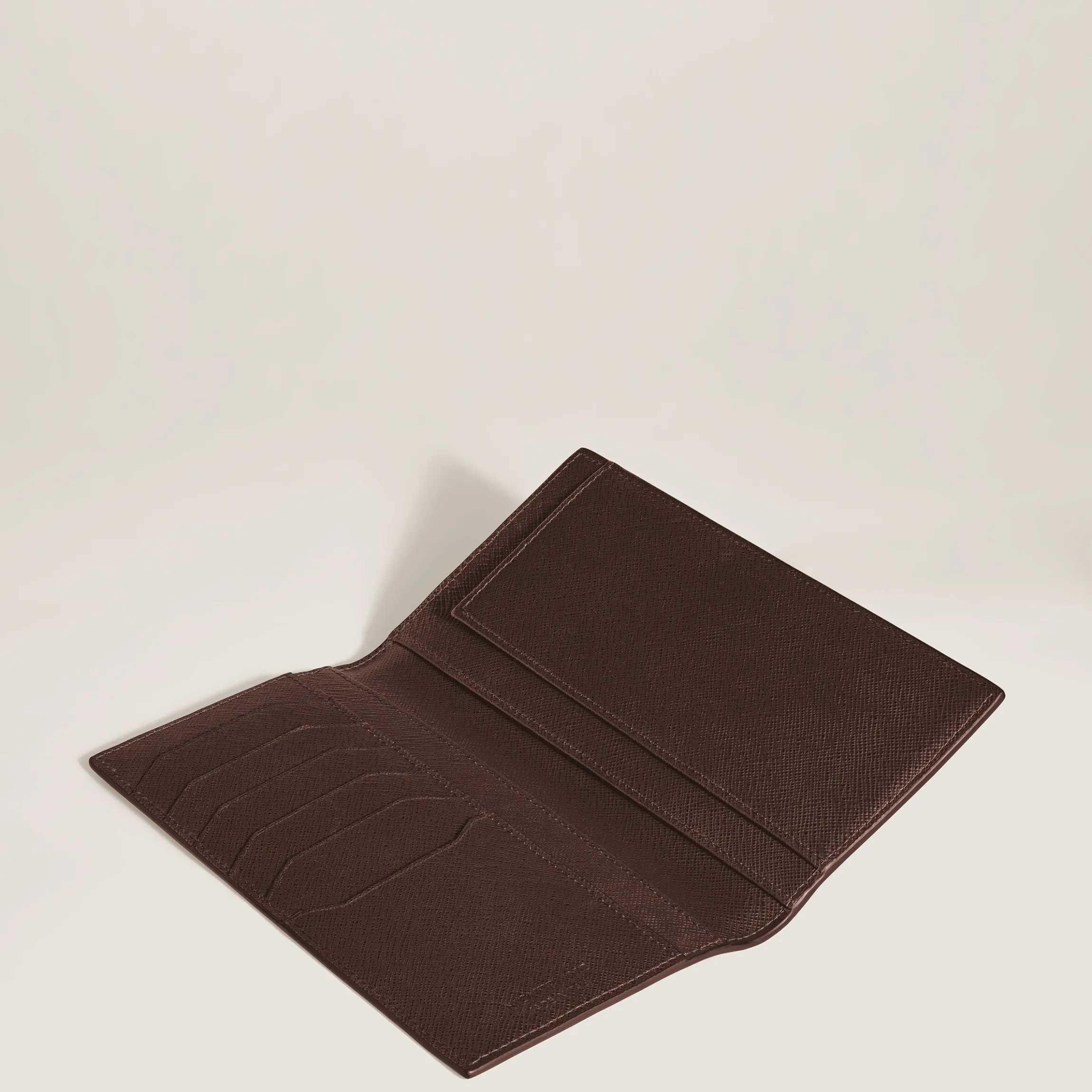 Portafoglio Lungo 6 Tasche in Pelle Sartorial