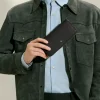 Portafoglio 8 Tasche con Cerniera in Pelle Sartorial