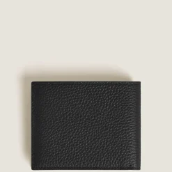 Portafoglio 4 Tasche con Portamonete in Pelle con Grana