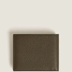 Portafoglio 6 Tasche in Pelle con Grana