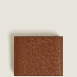Portafoglio 6 Tasche in Pelle con Grana